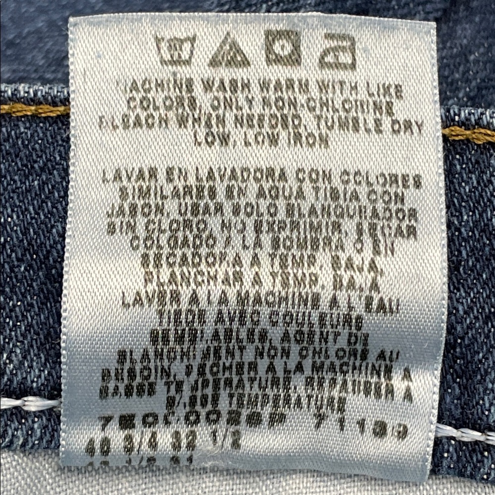Riders By Lee Dark Wash Denim Jeans 157226H Size 22W - Picture 12 of 15